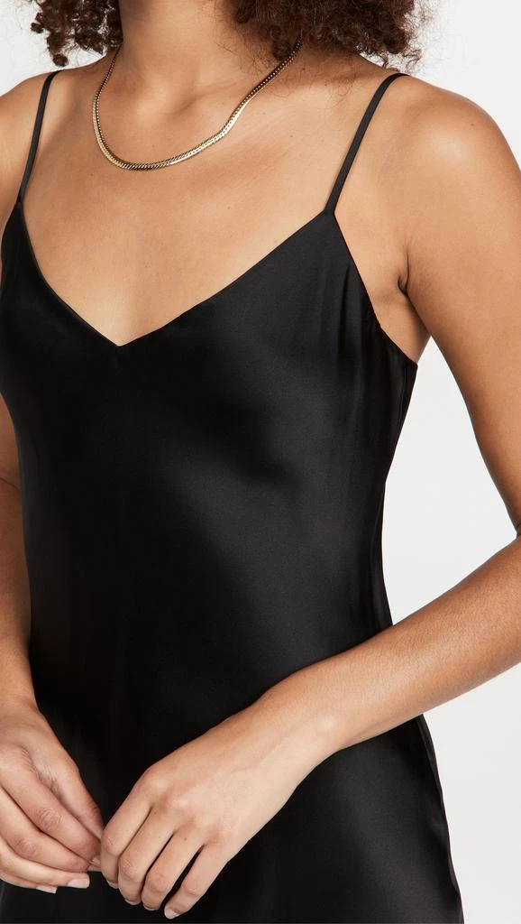 L'Agence Jodie V Neck Slip Dress 5