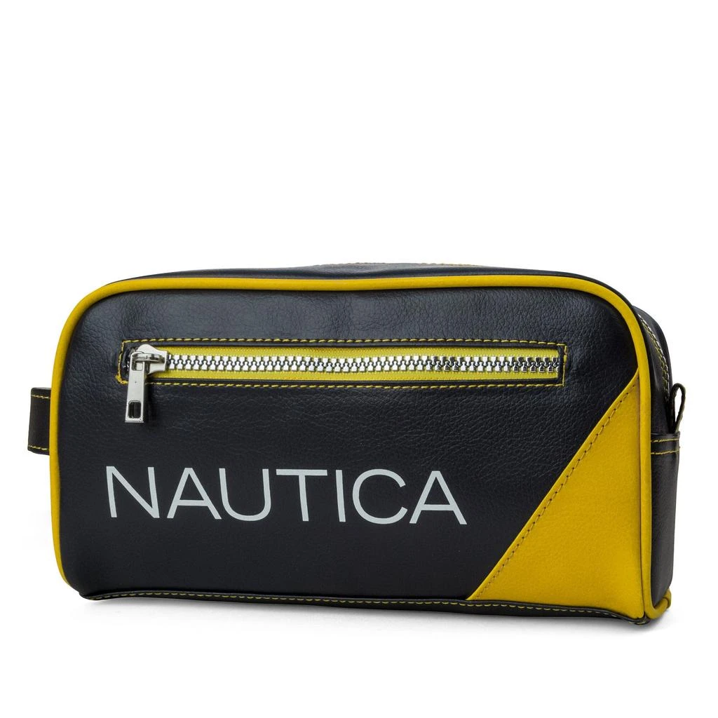 Nautica Mens Core Pebbled Travel Kit 1