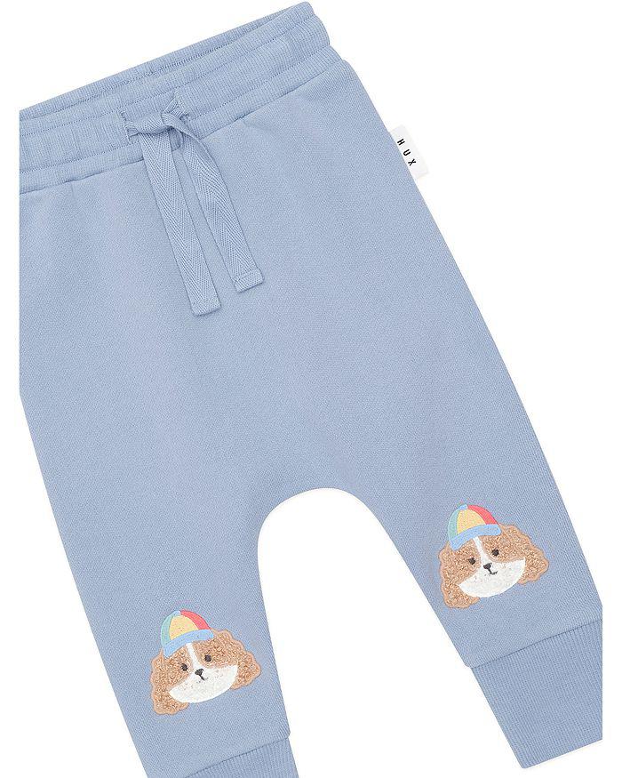 Huxbaby Boys' Happy Pup Fleece Track Pants - Baby