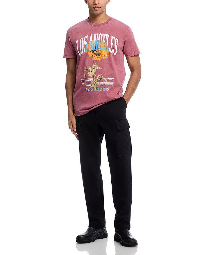 Kid Dangerous Los Angeles Poppy Short Sleeve Graphic Tee