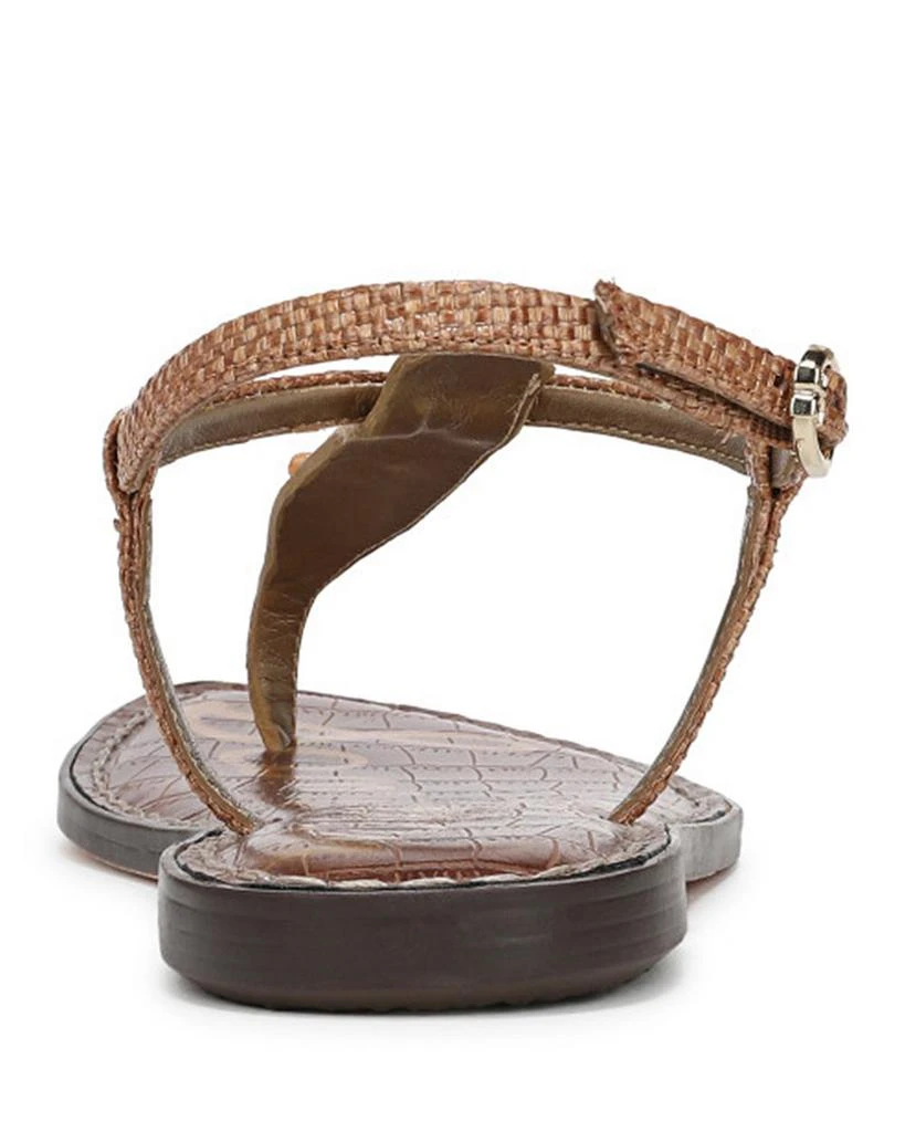 Sam Edelman Women's Gigi Stone Flat Thong Sandals 4