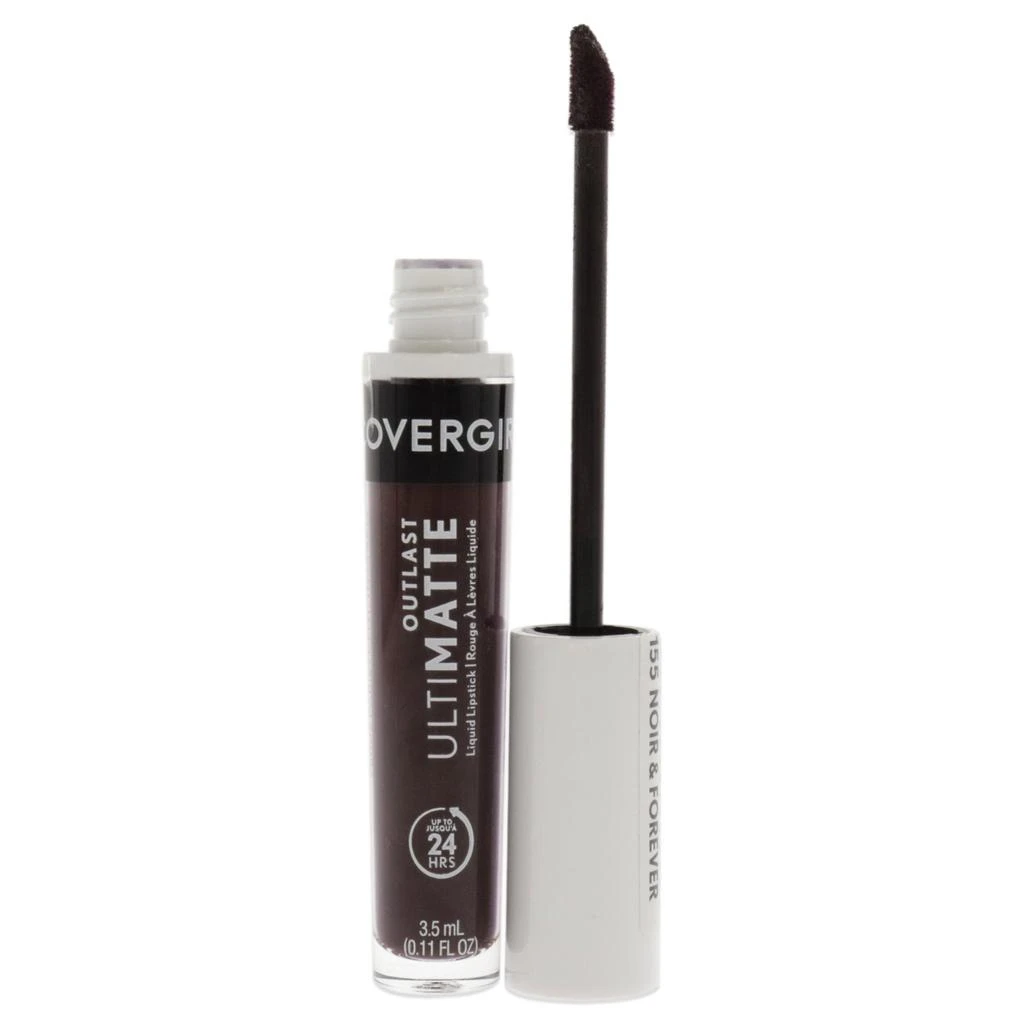 Covergirl Outlast UltiMatte Liquid Lipstick - 155 Noir and Forever by  for Women - 0.11 oz Lipstick 2