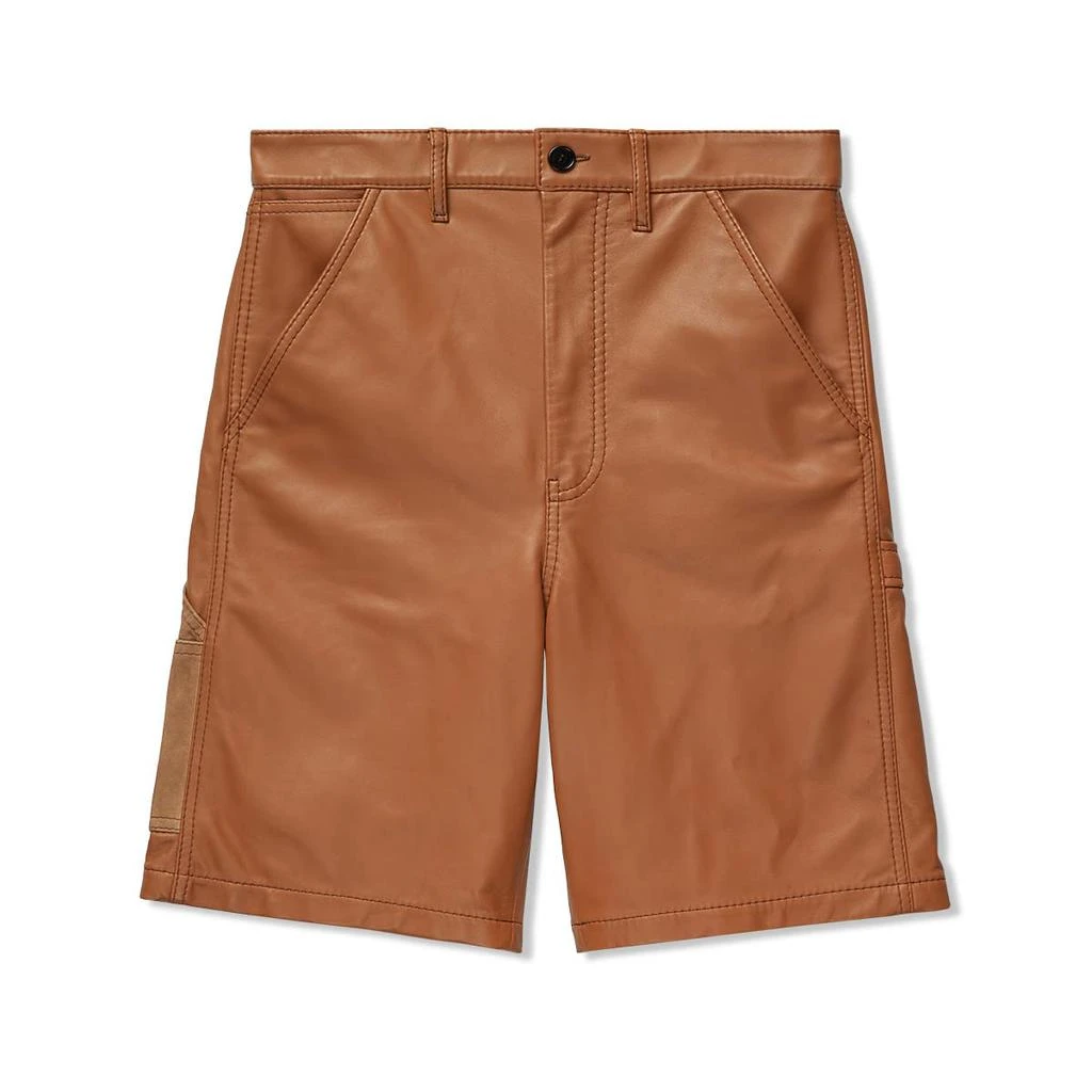 MARNI Sleek Natural Nappa Shorts 1