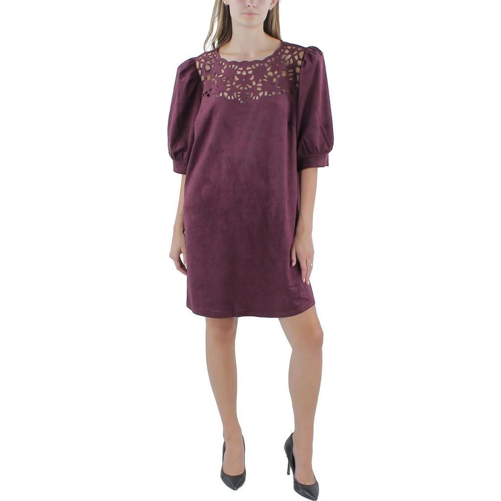 City Chic Womens Cut-Out Polyester Mini Dress 3