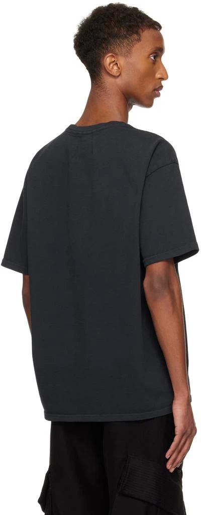 Rhude Black 'Rhude' University T-shirt 3