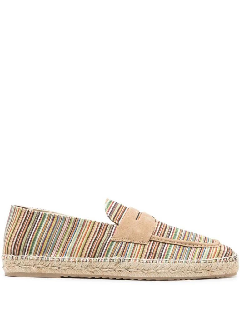 Paul Smith Paul Smith Striped Canvas Espadrilles 1