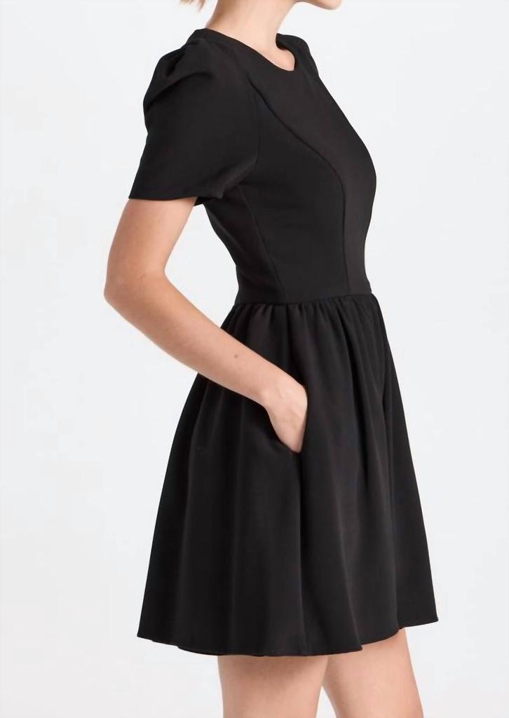Black Halo Chadwick Mini Dress In Black