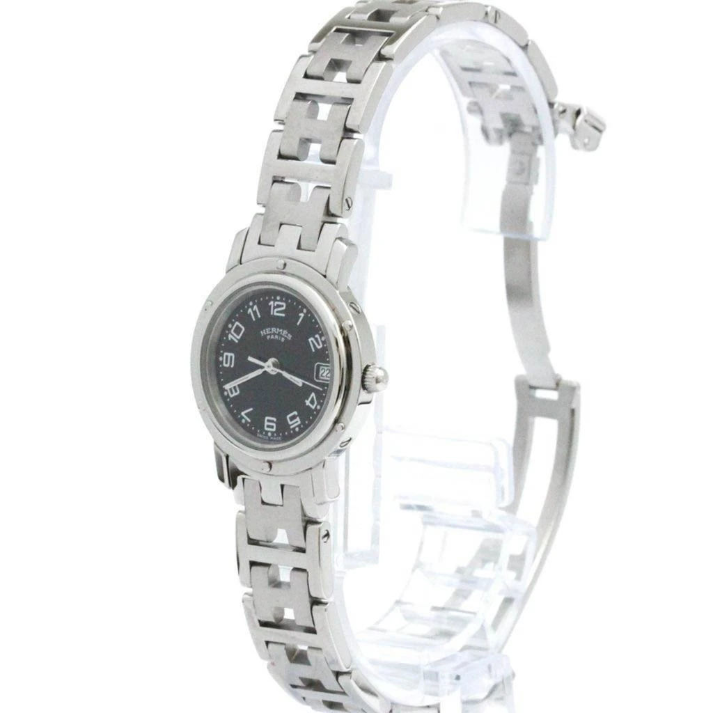 Hermes Clipper Steel Earring Watch (Pre-Owned) 2