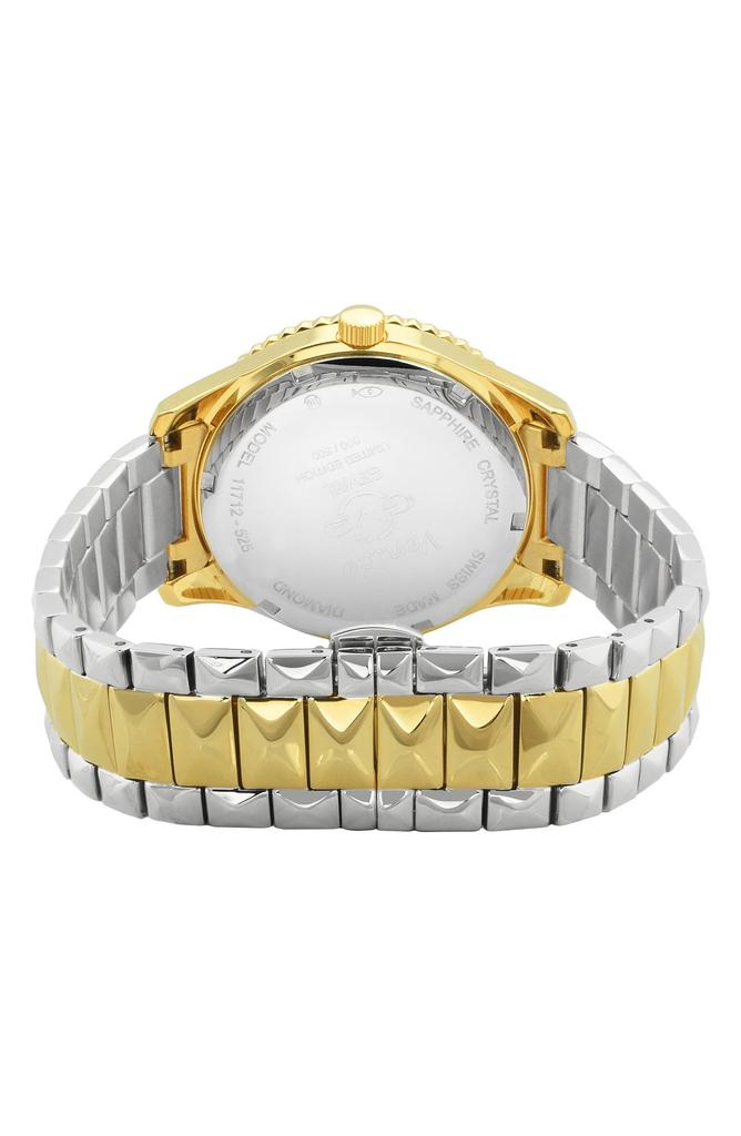 GV2 Venice Two-Tone Diamond Bracelet Watch, 39mm - 0.0038 ctw