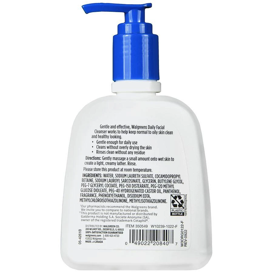 Walgreens Daily Facial Cleanser 3
