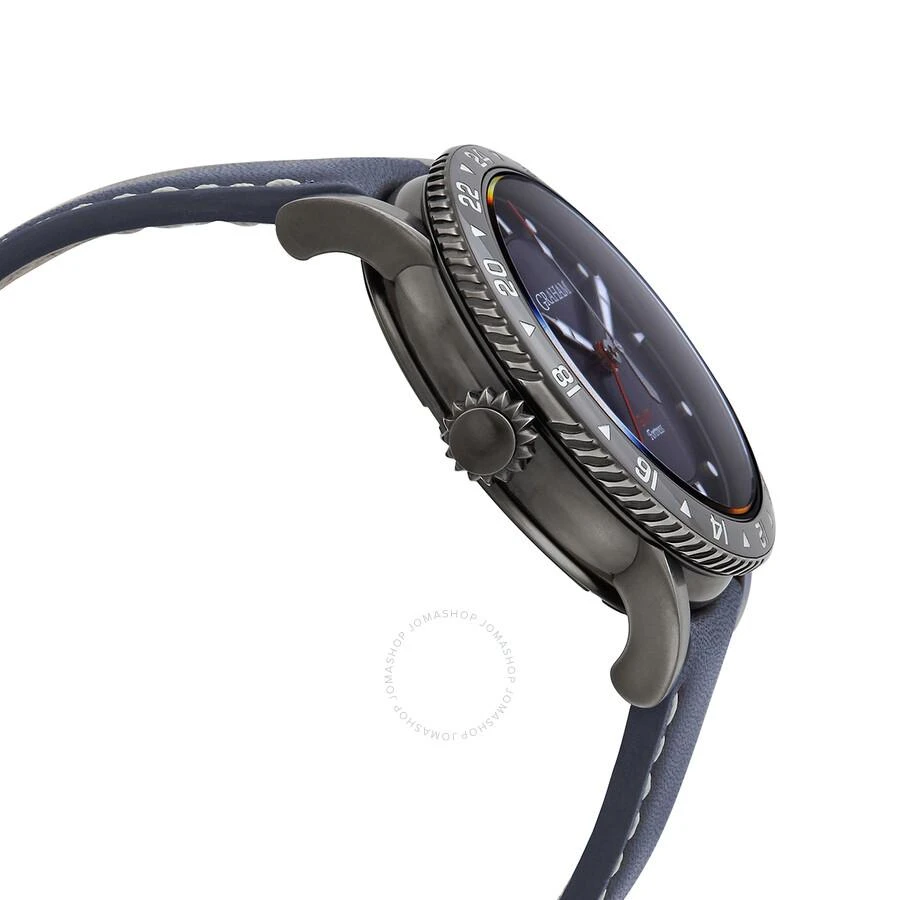 Graham’s Fortress GMT Automatic Blue Dial Men's Watch 2FOBV.U03A 2