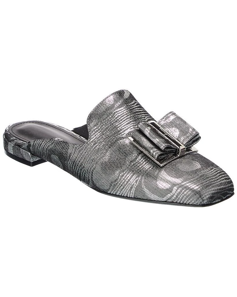 Shop Ferragamo Double Bow Suede Mule on Sale at BeyondStyle  display picture 1