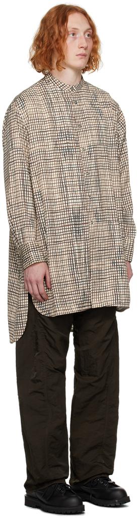 Omar Afridi Beige Omar Shirt