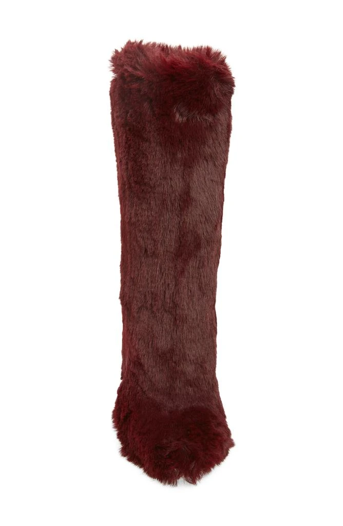 Jeffrey Campbell Fuzzie Faux Fur Pointed Toe Boot 4