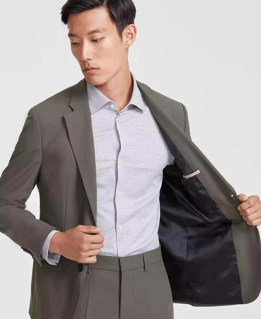 Hugo Boss Men's Modern-Fit Solid Suit Separate Jacket 4