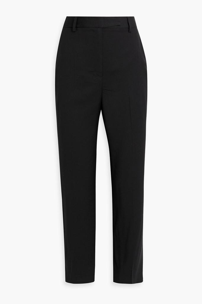 IRIS & INK Lucia cropped twill slim-leg pants