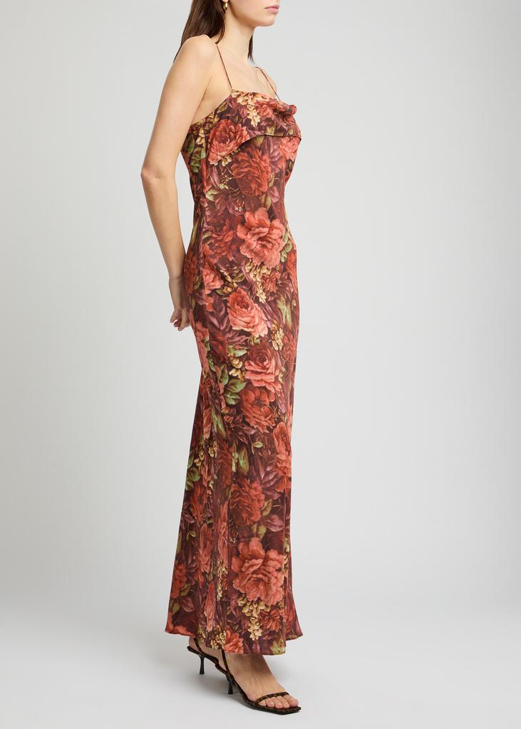 Faithfull the Brand Zelie silk crepe de chine maxi dress