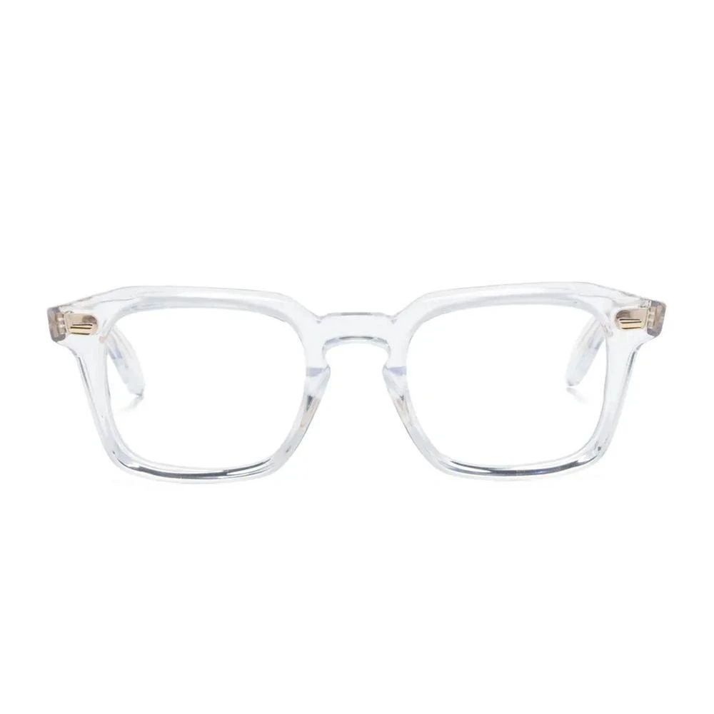 Cutler and Gross Cg 1416 Transparent Acetate Square Frame Optical Glasses 2