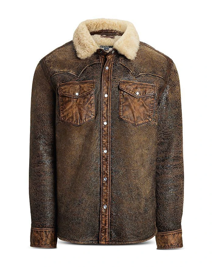 Ralph Lauren Shearling Jacket 9