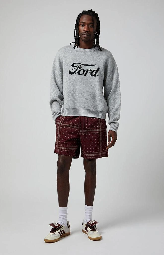 PacSun Bandana Printed Volley Shorts 5