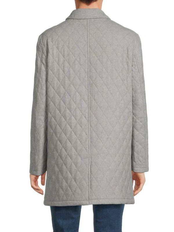 Cardinal of Canada Longline Wool Blend Quilted Jacket 2