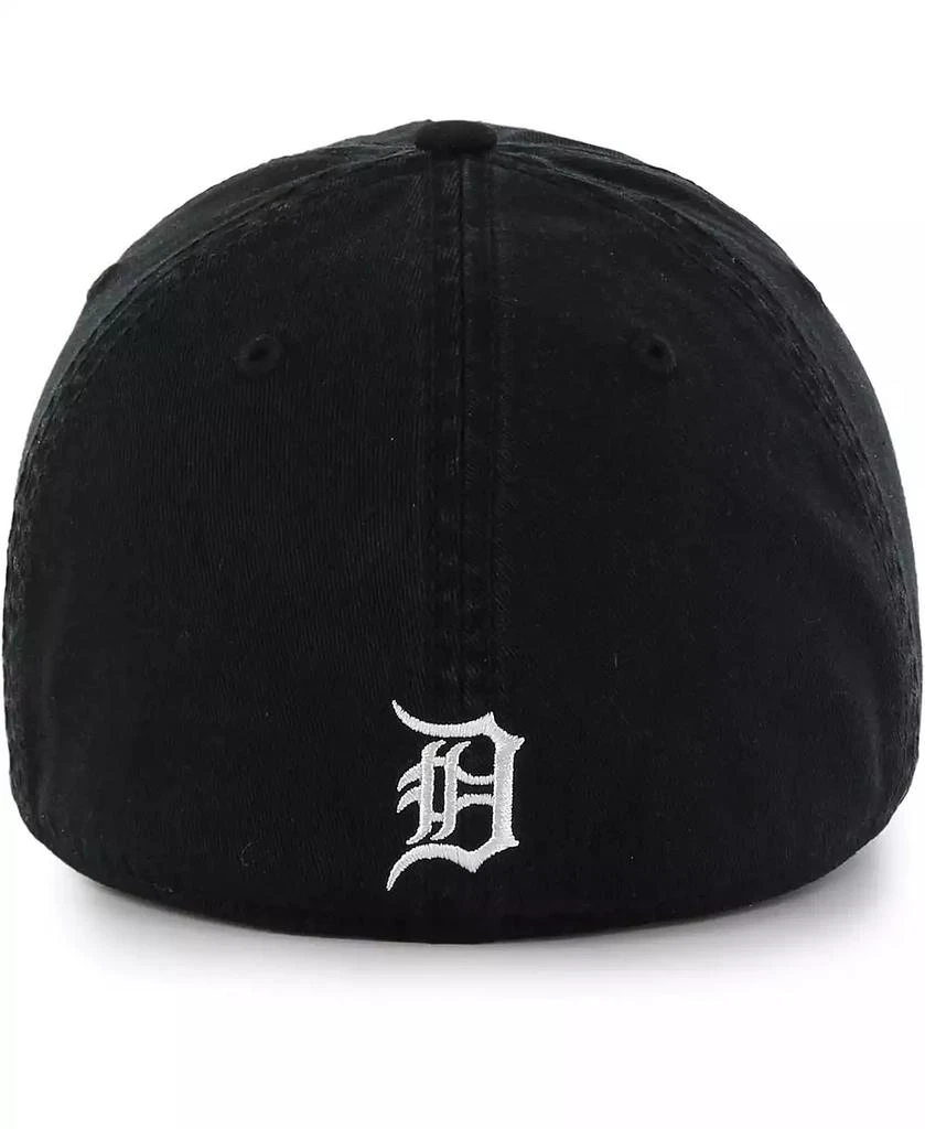 47 Brand Men's Black Detroit Tigers Crosstown Classic Franchise Fitted Hat 2