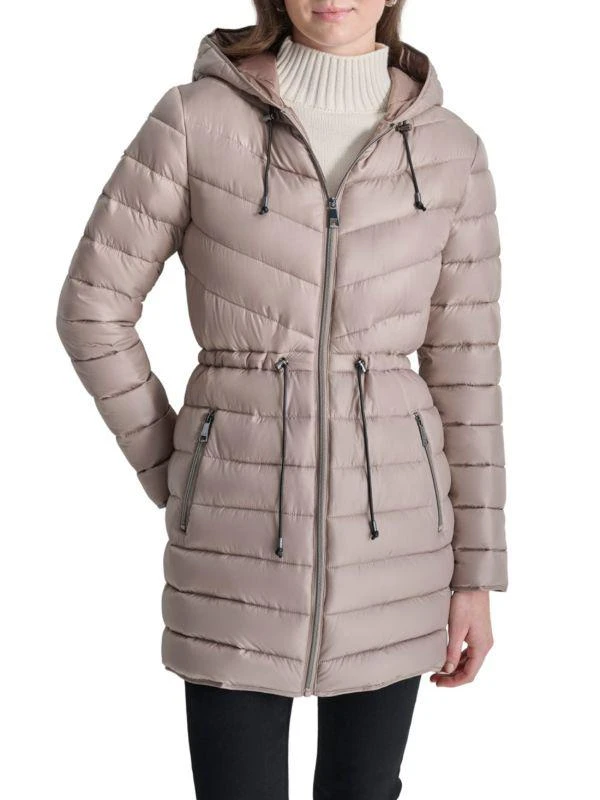 DKNY Anorak Puffer Coat 1