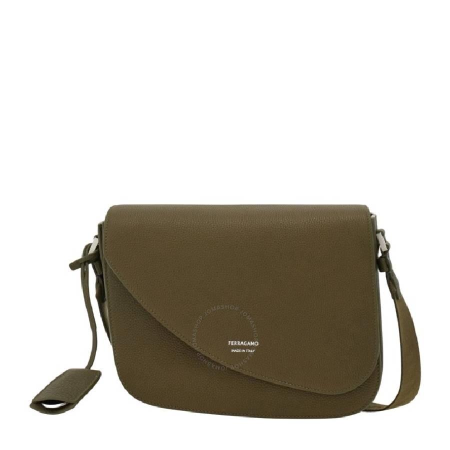 Salvatore Ferragamo Embossed Logo Crossbody Bag - Shoulder