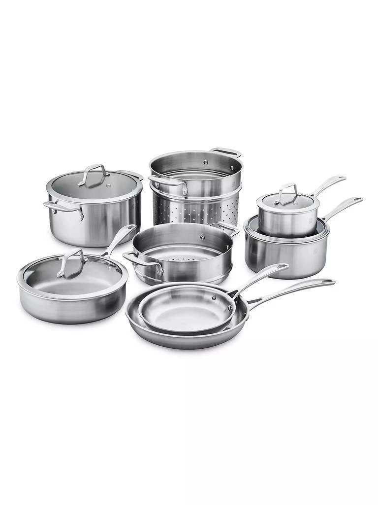ZWILLING J.A. Henckels Spirit 3 Ply 12 Piece Stainless Steel Cookware Set 1