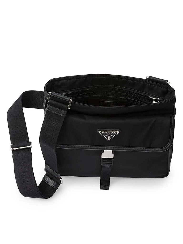 Prada Re-Nylon and Saffiano Leather Shoulder Bag 4