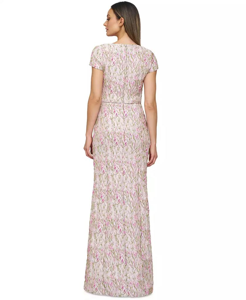 JS Collections Women's Embroidered Sweetheart Mermaid Gown