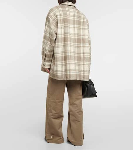 AMI Checked wool overshirt 3