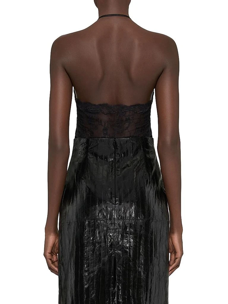 Givenchy Bodysuit in Chandelier Lace and Jersey 4