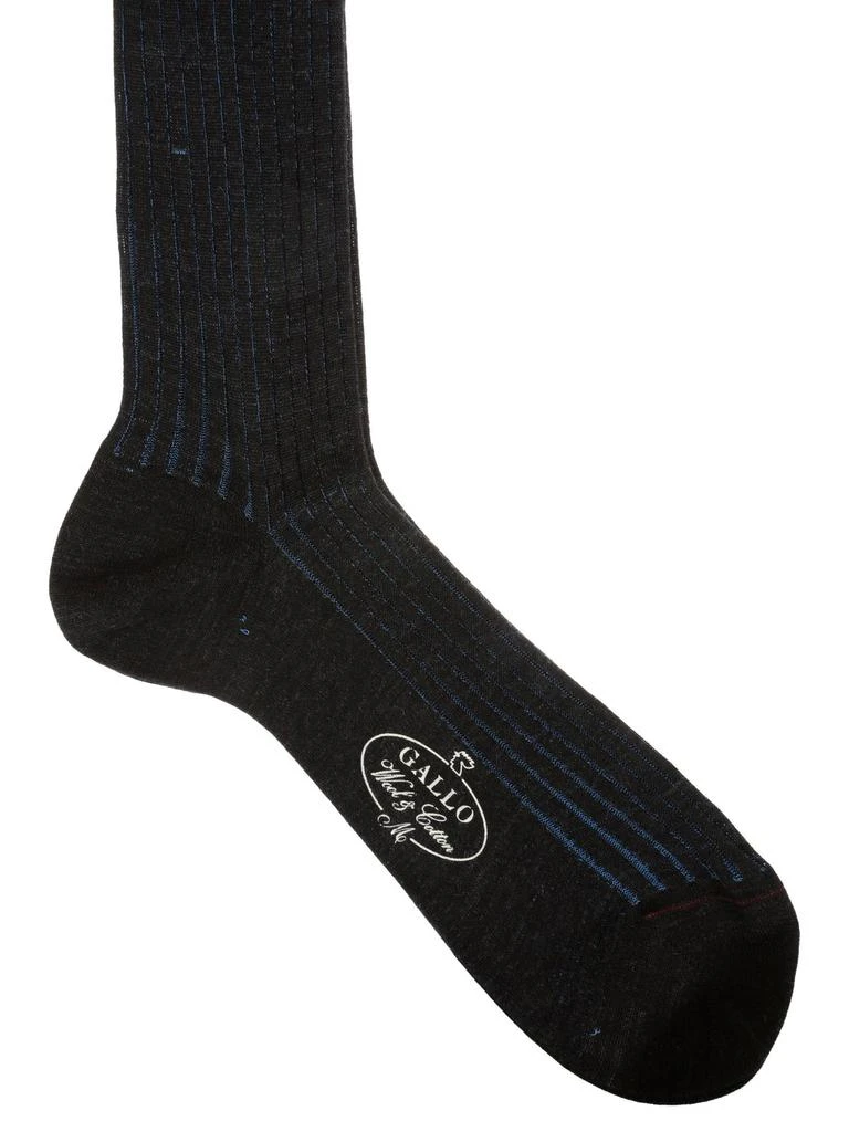 GALLO Gallo Ribbed Knee-High Socks 2