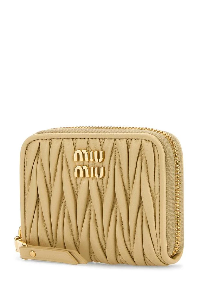 Miu Miu Pastel Yellow Leather Coin Purse 2