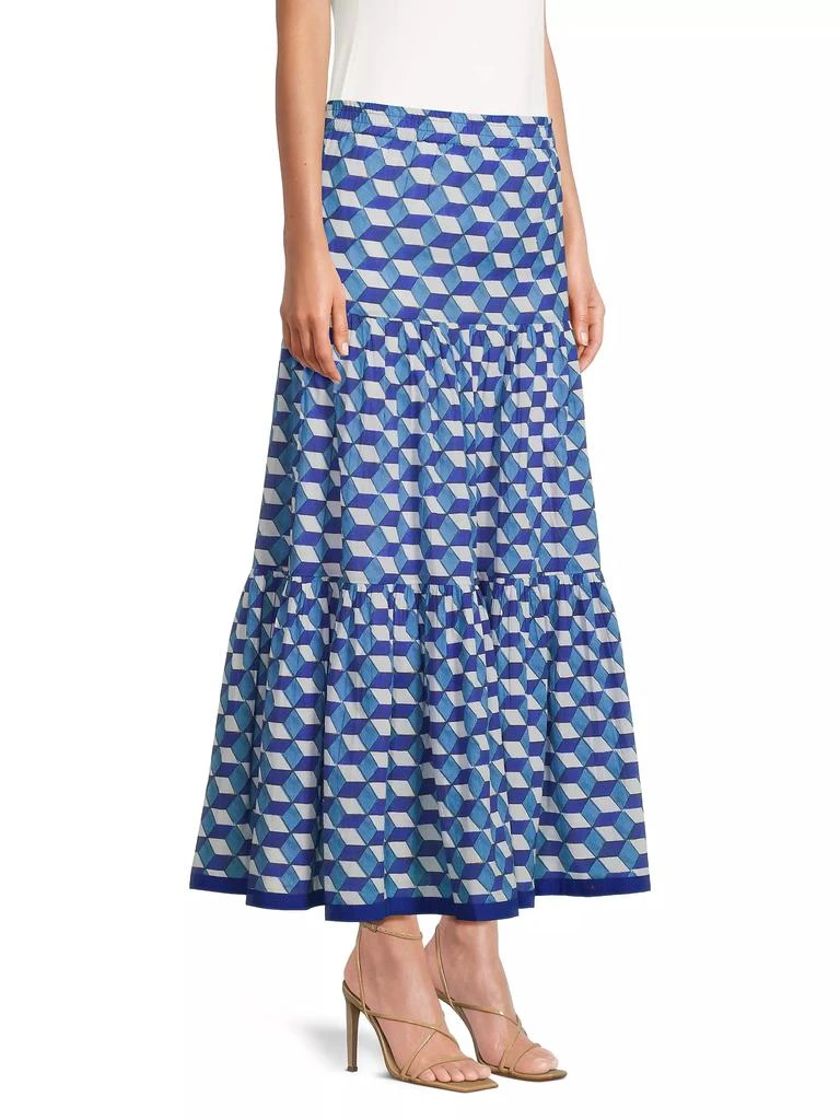 Ro's Garden Frilly Geometric Skirt 4