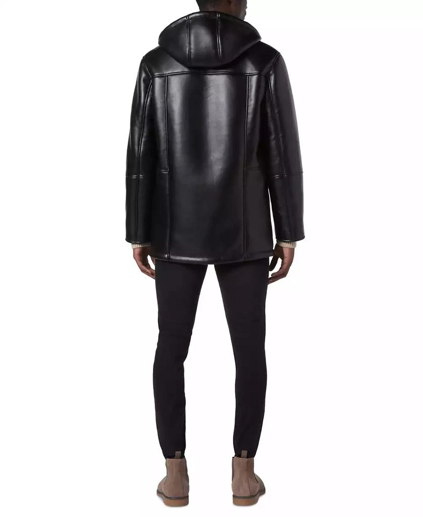Marc New York by Andrew Marc Men's Donohue Faux Leather Fleece-Lined Parka Jacket 2