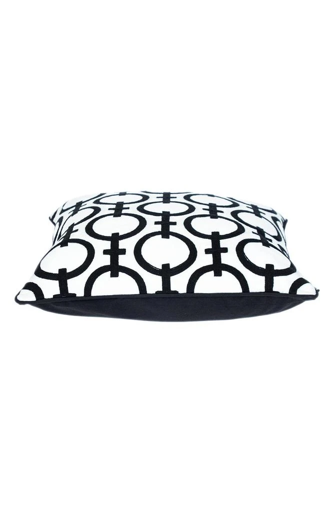 Parkland Rounder Embroidered Throw Pillow 3