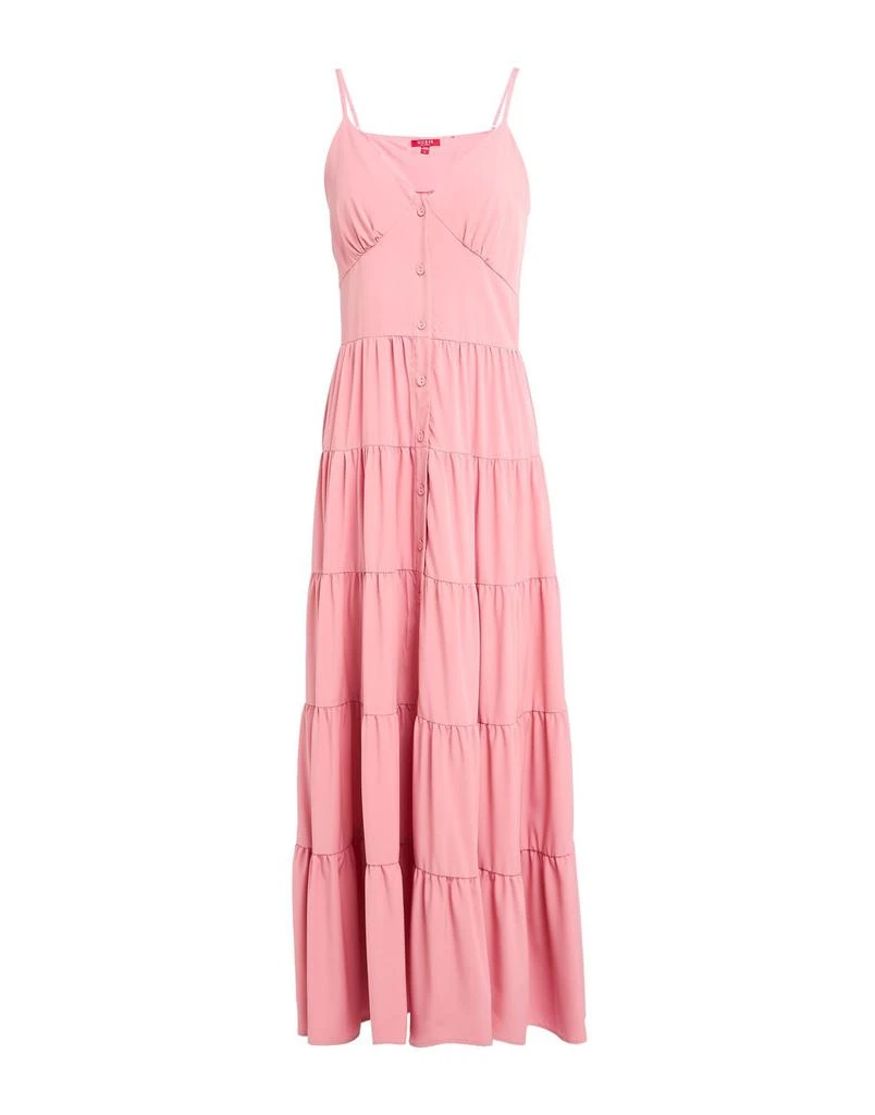 strapless open back dress Fabulous Vintage Barbie Pink Beaded Evening Gown / Medium – Xtabay Vintage