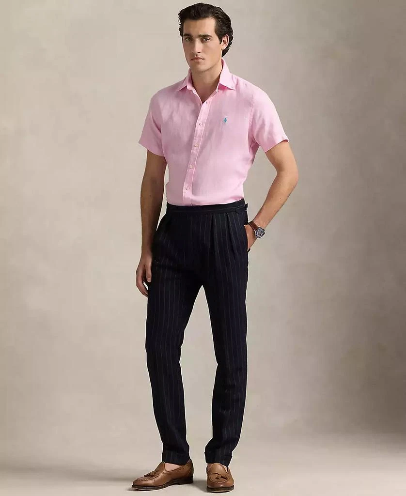 Ralph Lauren Men's Short-Sleeve Linen Button-Up 3