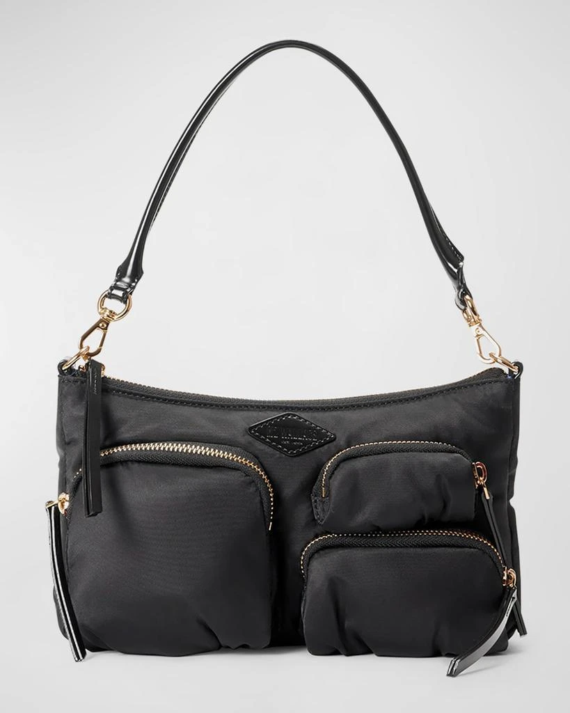 MZ Wallace Chelsea Petite Nylon Shoulder Bag 1
