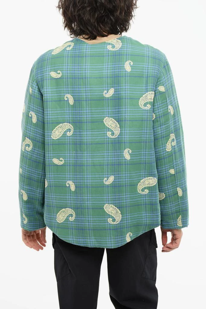 424 Quilted Lightweight Coat with Paisley Print 2