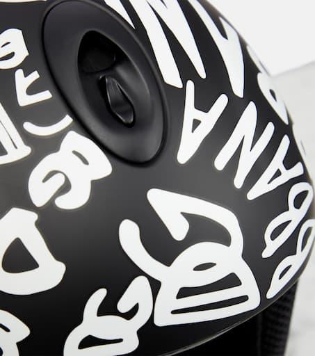 Dolce 
Gabbana Logo-print ski helmet