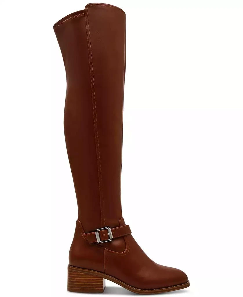 DV Dolce Vita Women's Elyse Over-The-Knee Buckle Block Heel Boot 2