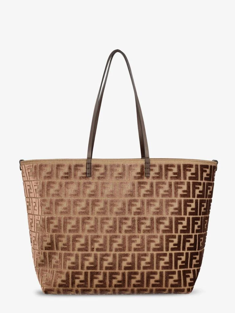 Fendi Roll Large FF jacquard fabric shopping bag 2