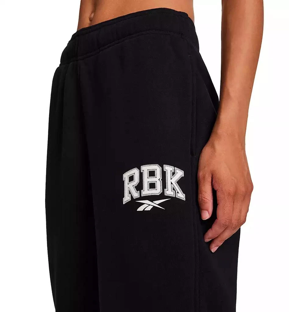Reebok Women's Relaxed Varsity Joggers 4