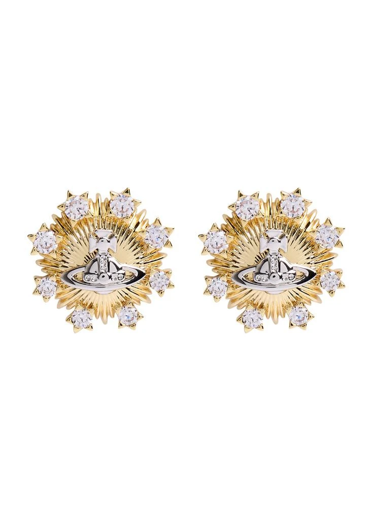 Vivienne Westwood Tara orb-embellished stud earrings  1