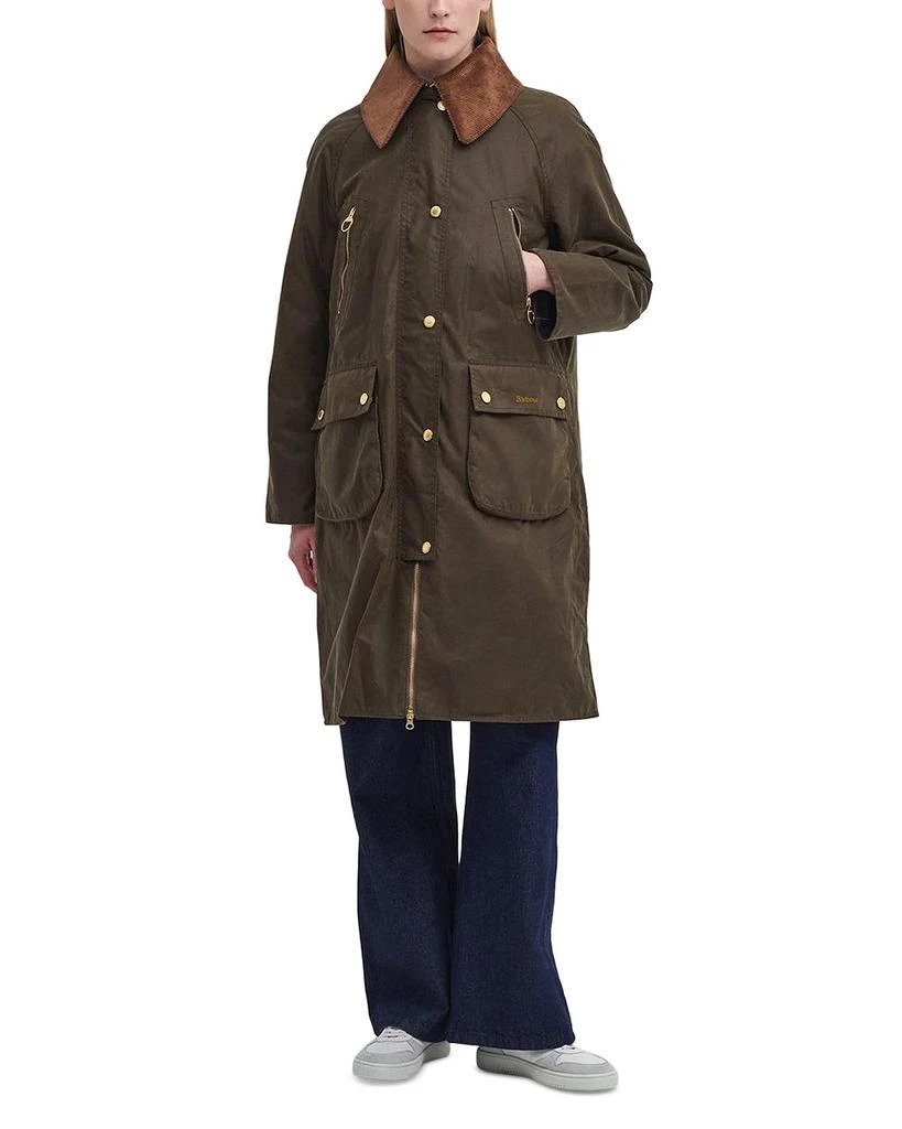 Barbour Ebberston Waxed Coat 1