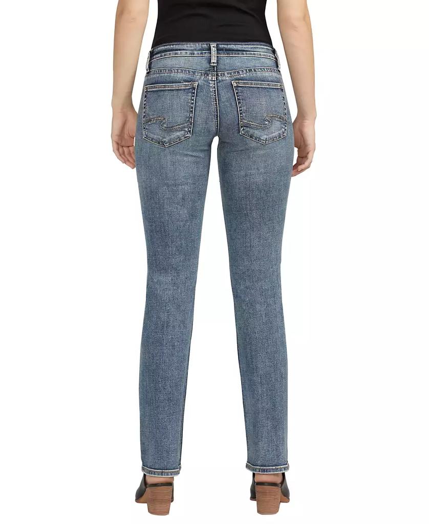 Silver Jeans Co. Women's Tuesday Low Rise Straight Leg Jeans