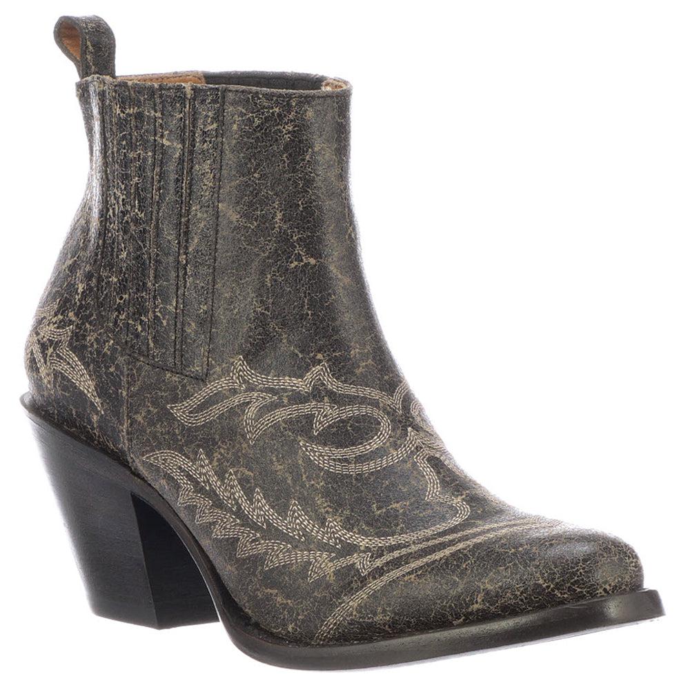 Lucchese Rogue Round Toe Chelsea Booties
